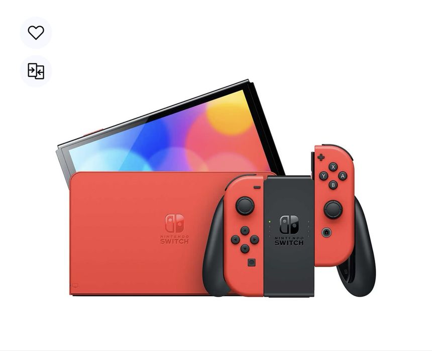 Vand consola nintendo switch red oled