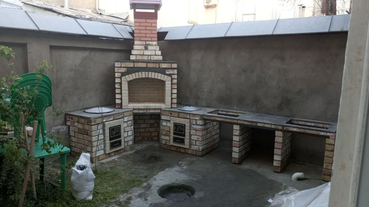 Летние кухни барбекю мангал очаг