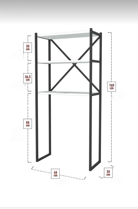 Рафт за пералня.