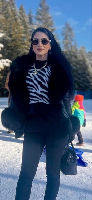 Cojoc din blana naturala vulpe 1000 de lei