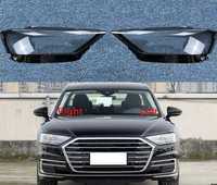 Капаци фарове Audi A8 (18-22) Фар капак Ауди А8 S-line LED henon