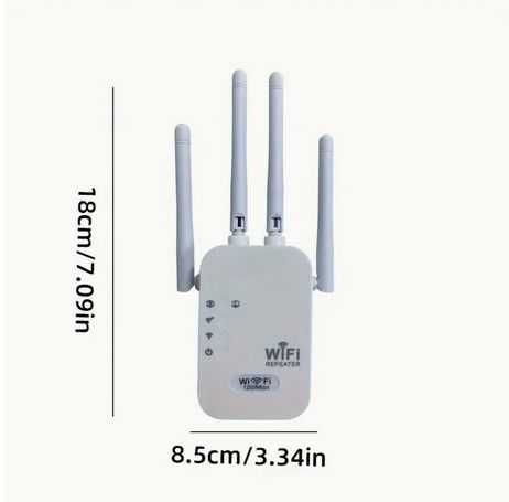 Безжичен WiFi ретранслатор- рутер-усилвател 2.4G за дълъг обхват