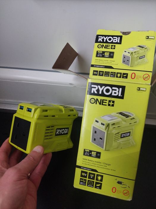 Ryobi ry18bi150b 18v > 220v