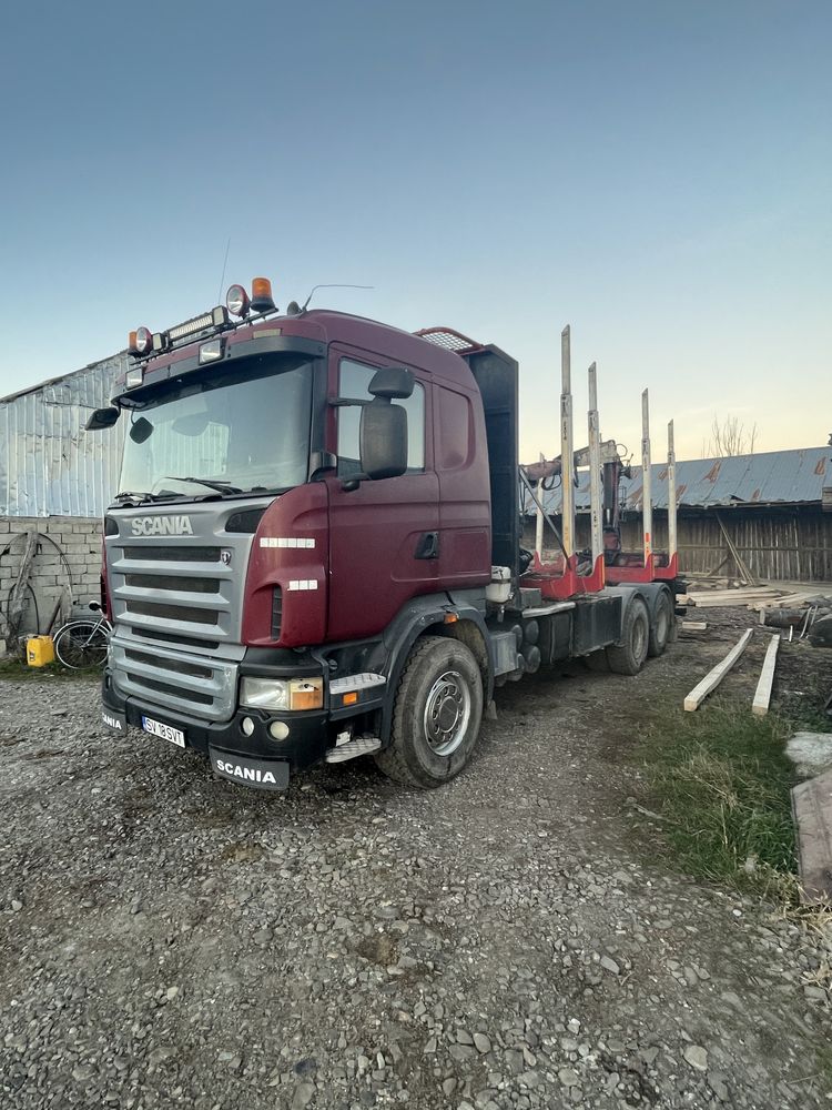 Scania v8 fara macara