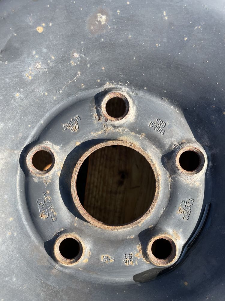 Оригинални железни джанти за VW, Audi 5х112 15”