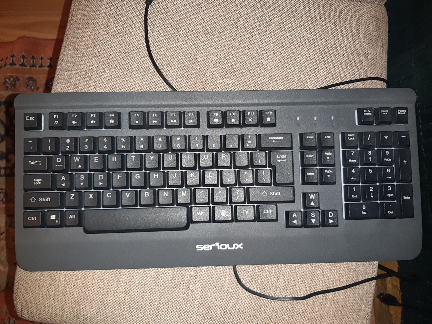 Tastatura gaming serioux