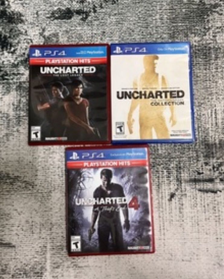 PS4 PS5 Uncharted 1 2 3 4 5 колекция за PlayStation