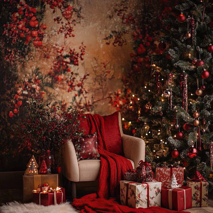 Бърз изработка! Коледни Фонове за домашна фотосесия или фотостудио