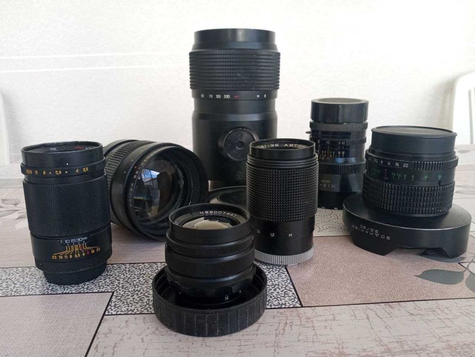 Фото объективы в отличном состоянии