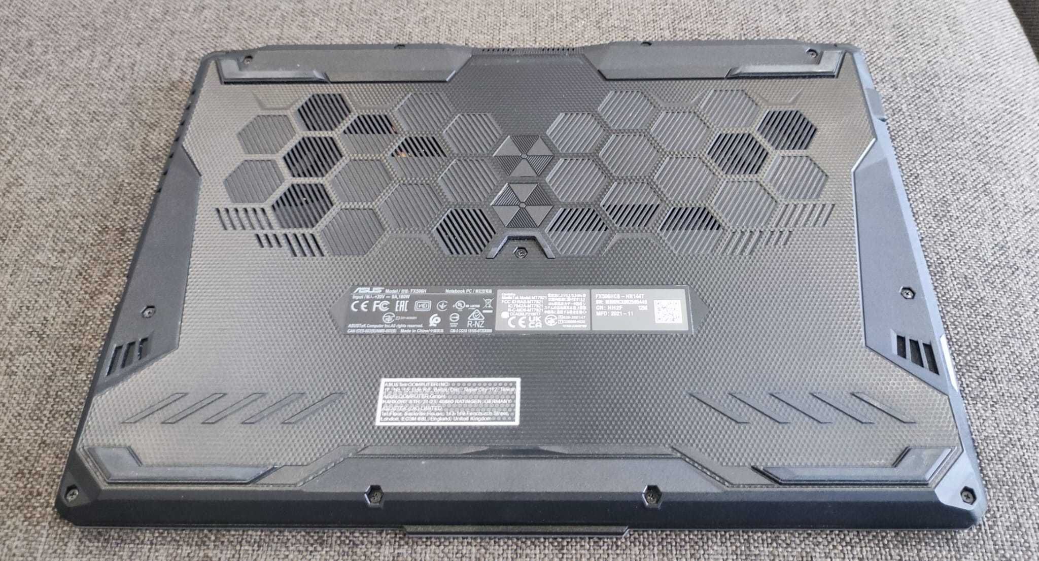 Defect Gaming Asus TUF F15 RTX 3050 512Tb 16Gb i5 11400h Nvidia