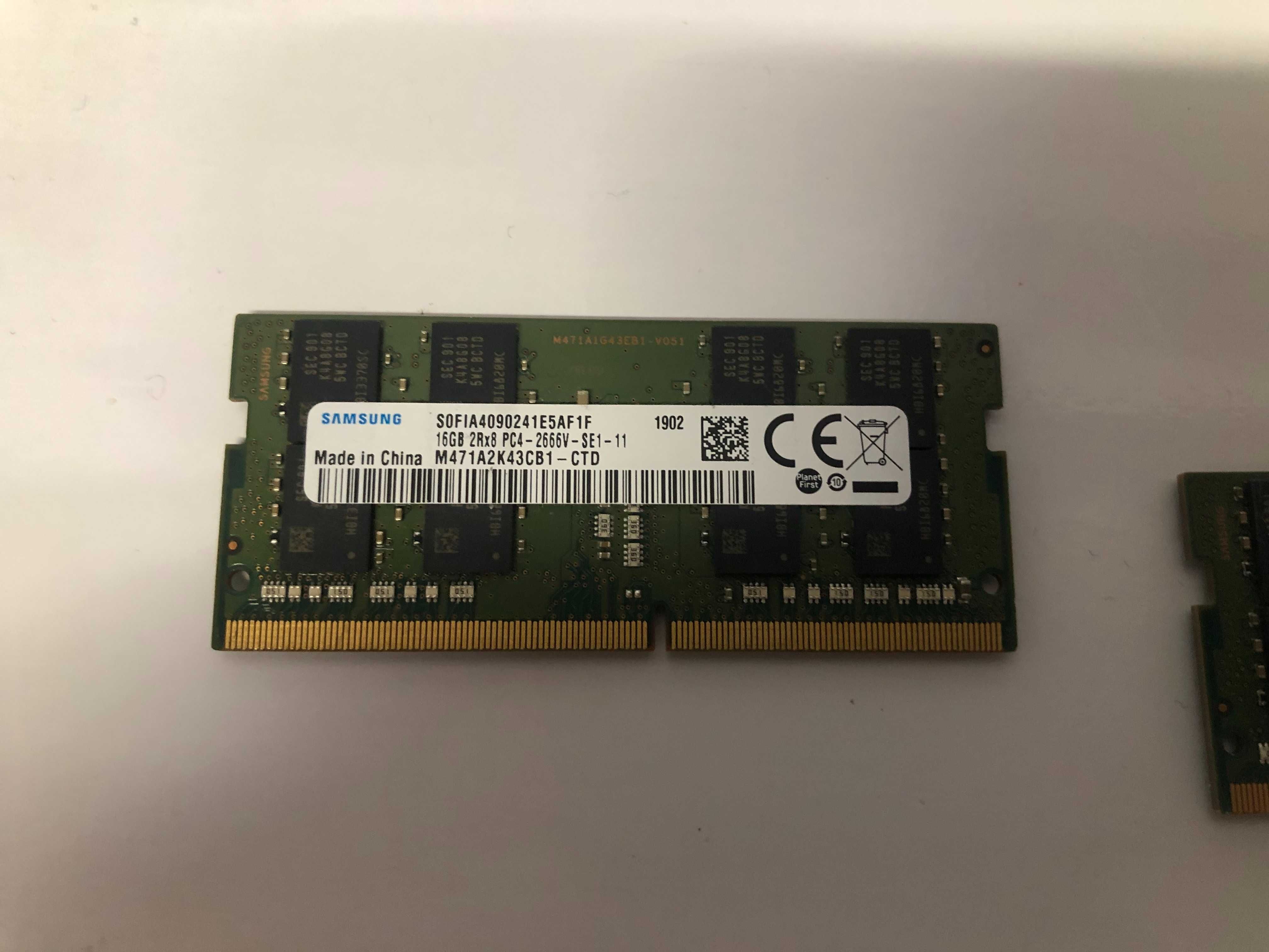 Memorii laptop Sodimm DDR4 32 Gb 2666 SAMSUNG , dual chanel