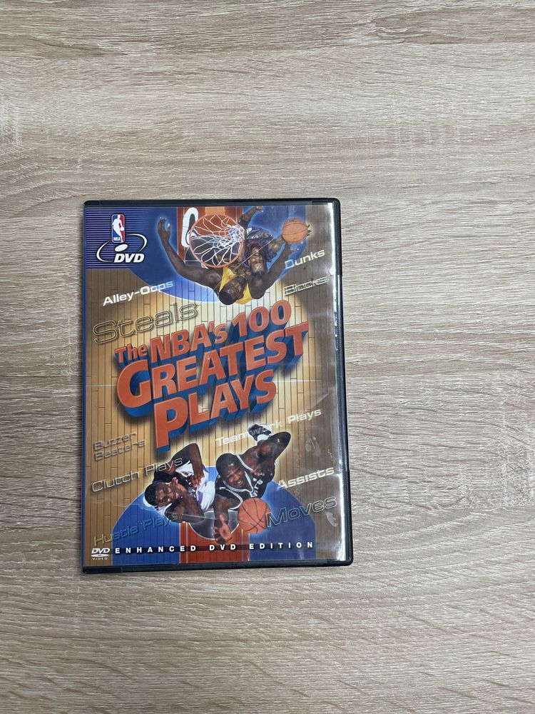 DVD NBA 100 Greatest plays sigilat , nou