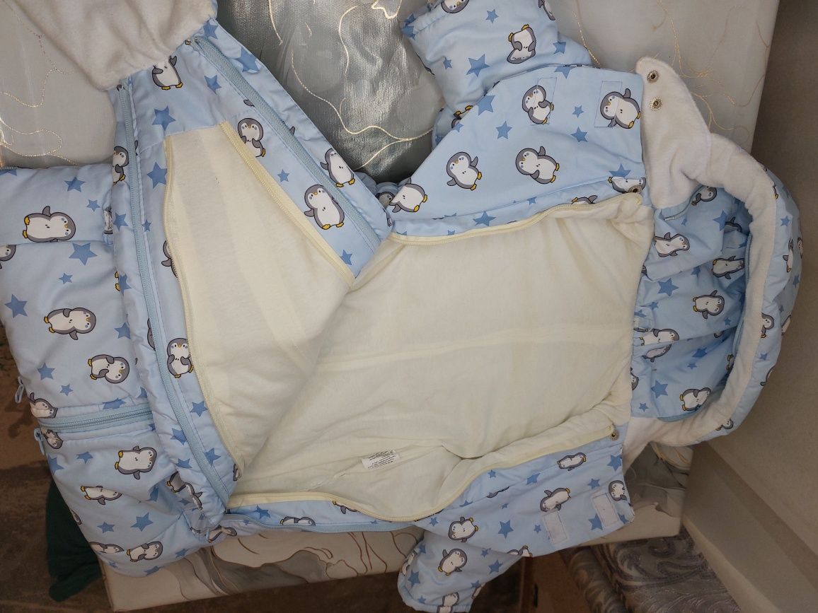 Продам детский комбинезон + конверт