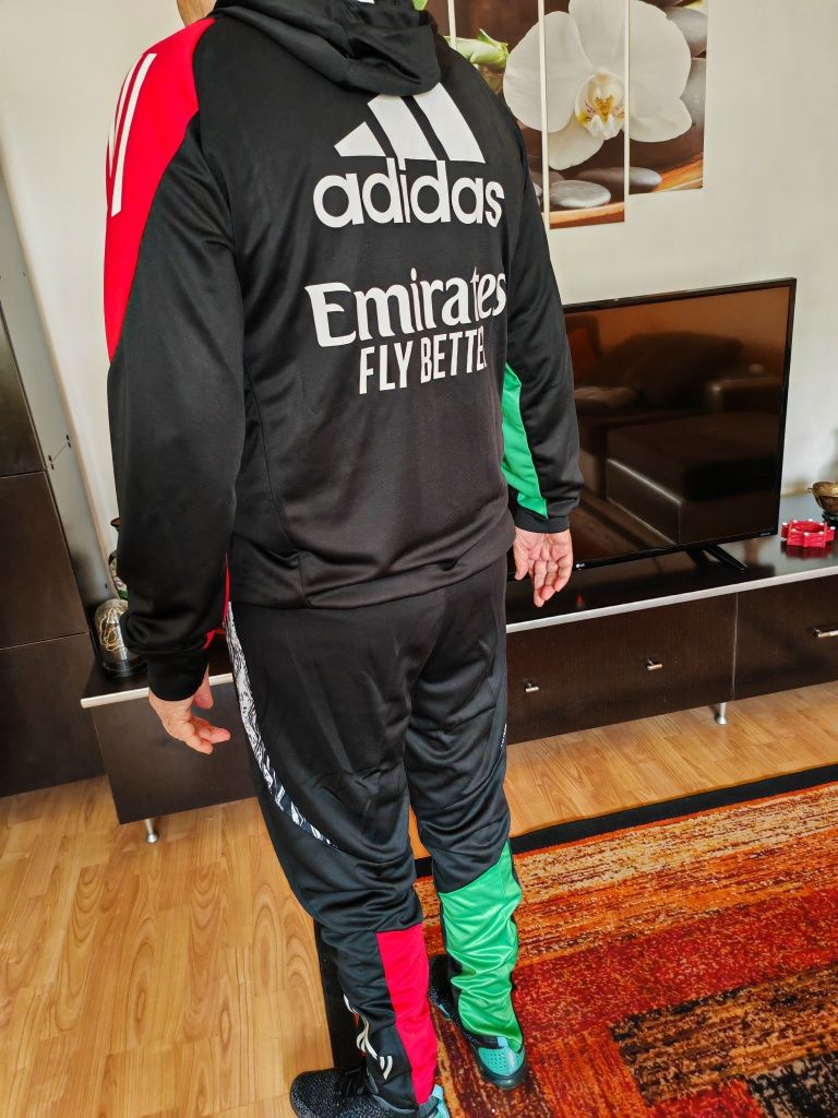 Trening cu gluga Adidas Arsenal Londra model rar 24/25