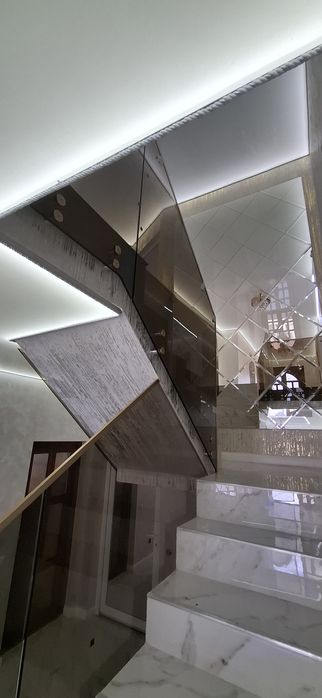 Balustrade din sticla
