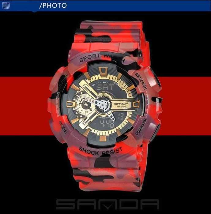 Ceas Sport SAMOA 299 LED Sports Watch - Camouflage cool