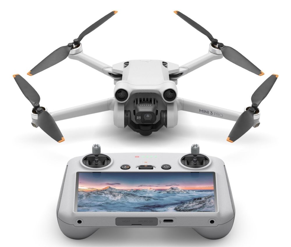 Дрон квадрокоптер DJI Mini 3 Pro + Fly More Kit Plus