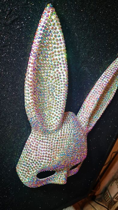 Tablou unicat 3D Deluxe PLAYBOY cu cristale tip Swarovski-75cm