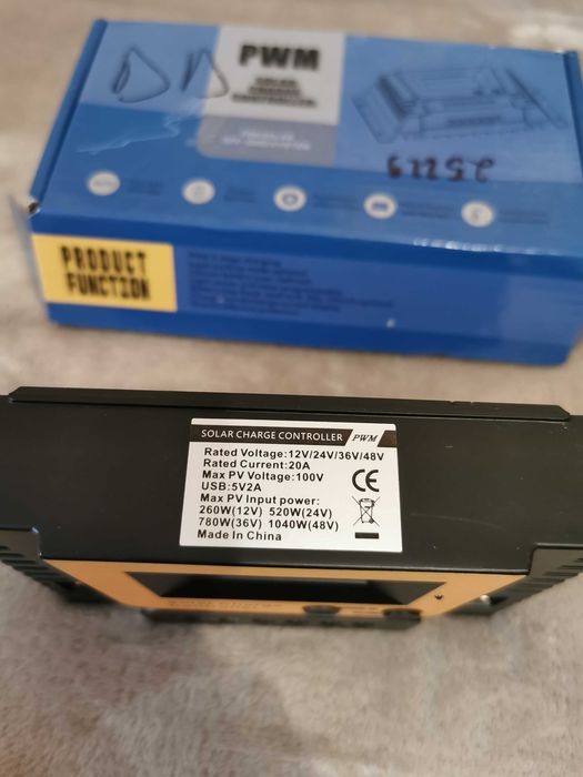 Incarcator / Controler solar  MPPT  20-40-100A  12-24V