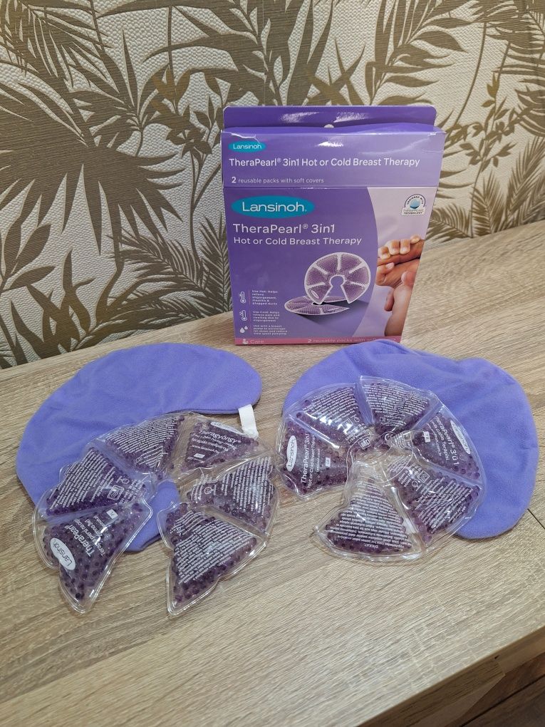 Pernite pentru san 3 in 1, Lansinoh Thera Pearl 2 pernițe.