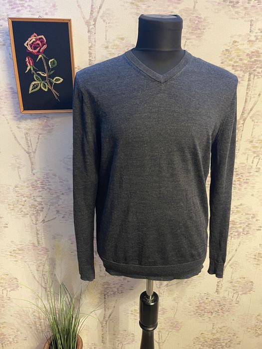 Bluza/pulover barbati 100% lana merino H&M marimea L