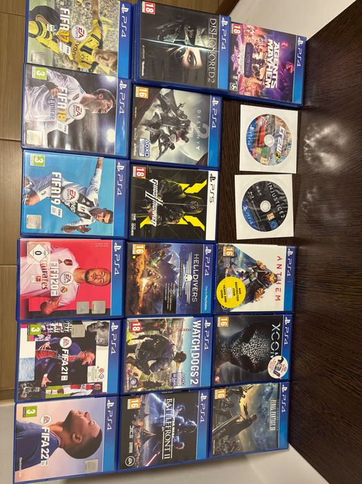 Watch Dogs God of War Horizon Mortal Kombat PS5 FIFA PlayStation 4 PS4