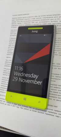HTC Windows Phone 8S grey yellow