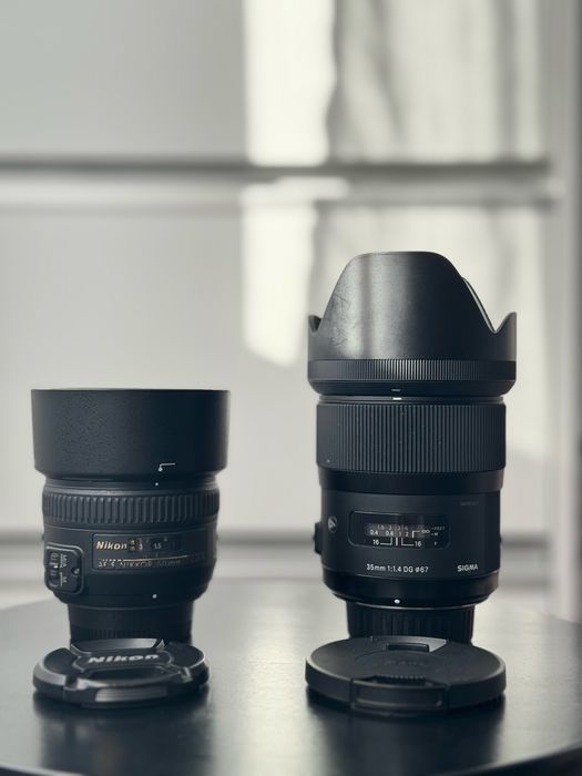 Oferta F1.4 : Nikon 50 1.4 G, Sigma 35 1.4 Art