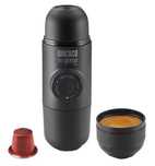 Espressor portabil WACACO Minipresso NS, manual, capsule NS, negru