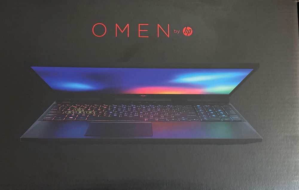 HP Omen 15.6” NVIDIA GTX 1650 спукан дисплей!