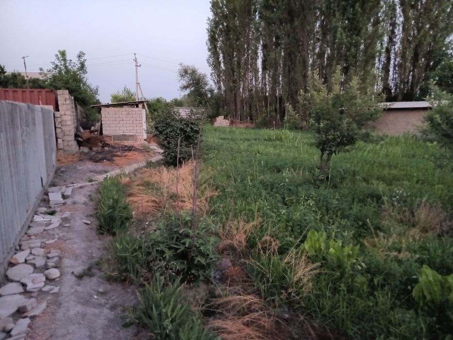 Yer sotiladi 10 sotix qizil chiziq yo'q  yer osti suvi shirin