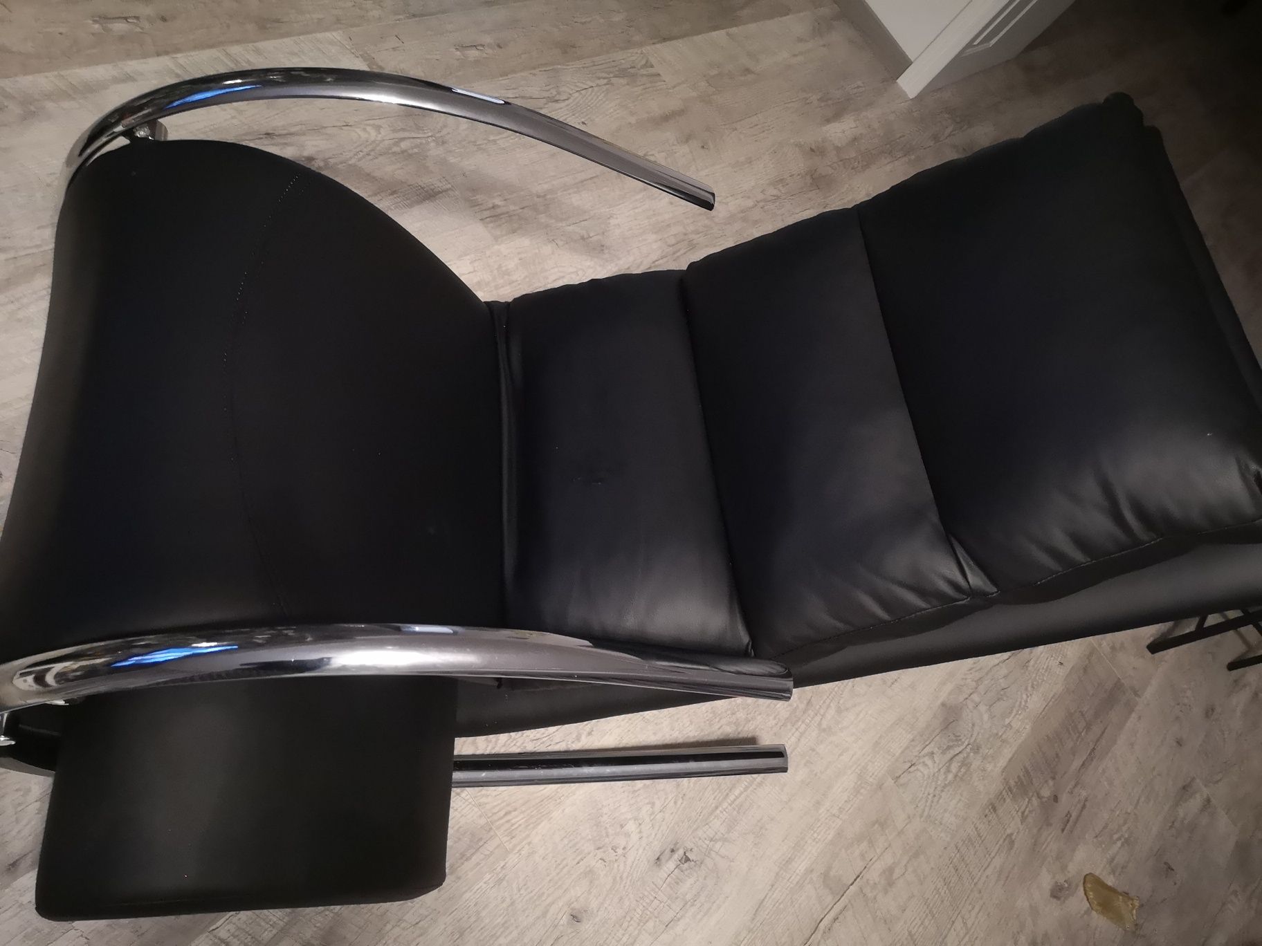 Scaun balansoar piele eco