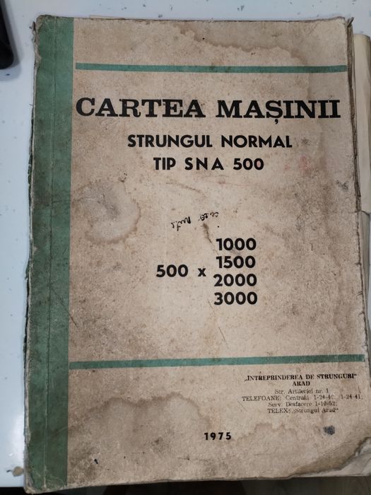 Carte strung SNA 360,SNA 450,500 ,560 ,SNA 630,710,800,1000,SN 281,381