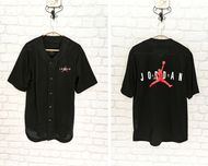 Nike Jordan Air Mesh Оригинална мъжка тениска риза с копчета размер М