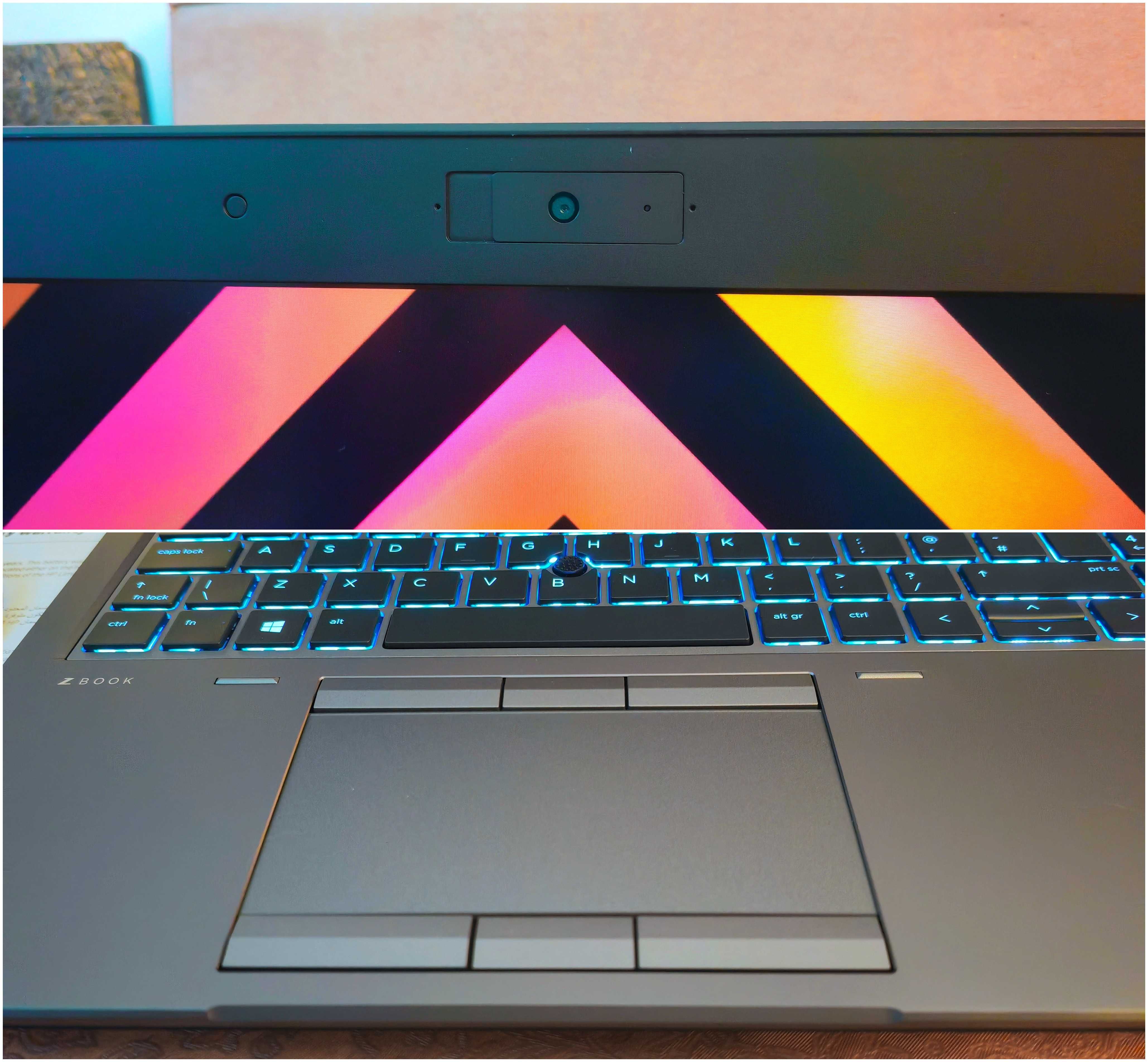 HP ZBook 15 G6/Core i7-9850H/16GB RAM/512GB SSD/Quadro T2000/ЧИСТО НОВ
