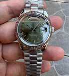 Seiko Day-Date President Verde 40mm meca automatic japonez miyota 8285