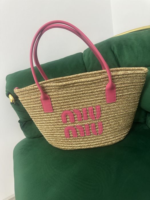 Geanta de plaja miu miu