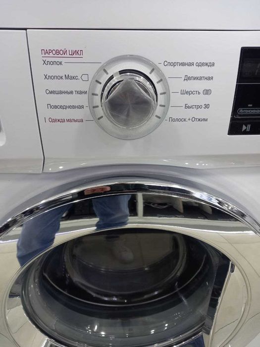Стиральная машина LG 7 кг F2J3HS2W Inverter Steam