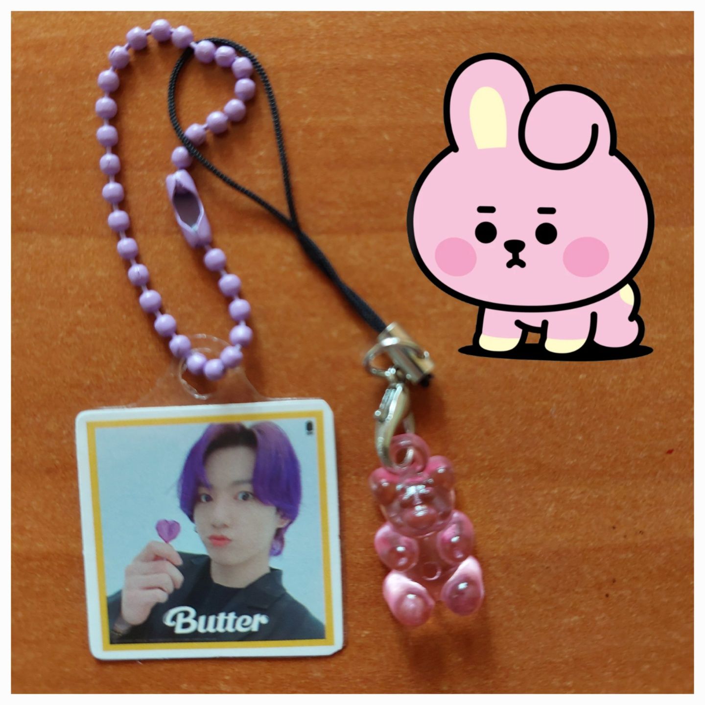 BTS BUTTER brelocuri /Keychain handmade , făcute manual