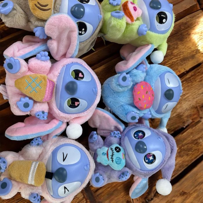 Намаление: лабубу Стич, labubu stitch, плюшена играчка Лабубу Стич