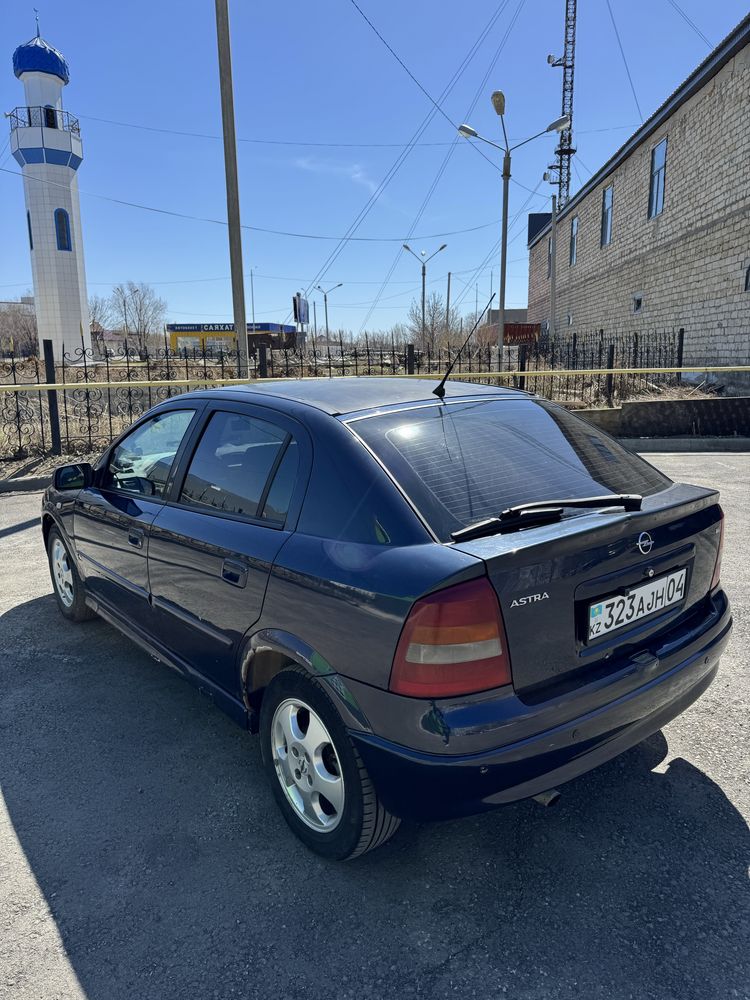 Opel Astra G 1.6 8-клапанный мотор Инжектор