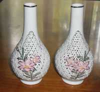 Pereche vaze porțelan, fabricate în China, anii 1970