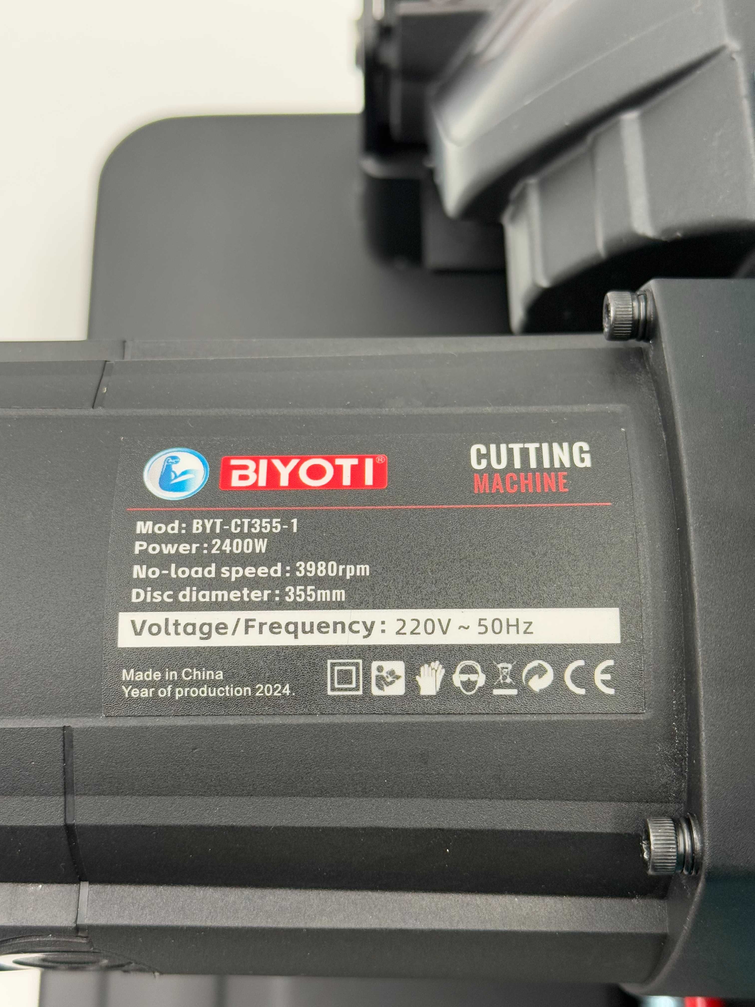 Торцовочная пила по металлу Biyoti BYT-CT355-1 ART 2497
