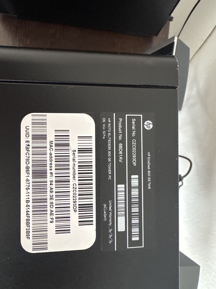 Calculator Gaming HP EliteDesk 800 g5 i7 ssd nvidia - gaming