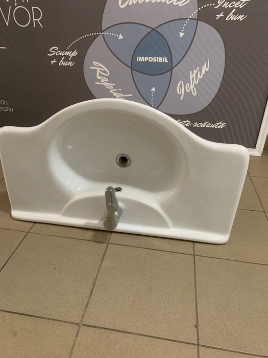 Chiuveta baie cu baterie