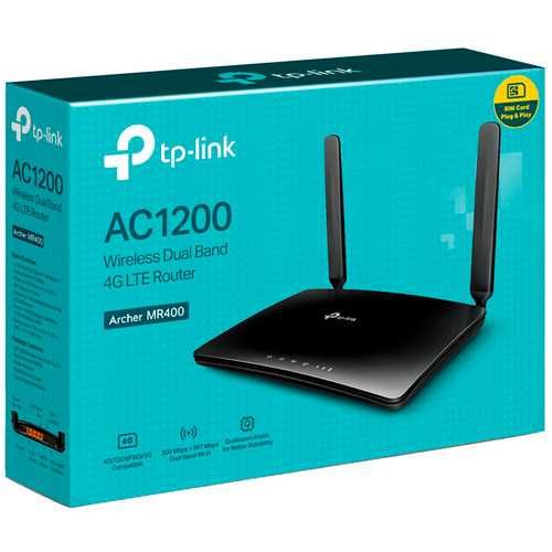 TP-LINK Archer MR400 4G LTE Wi-Fi роутер/ в рассрочку (UZUM NASIYA)