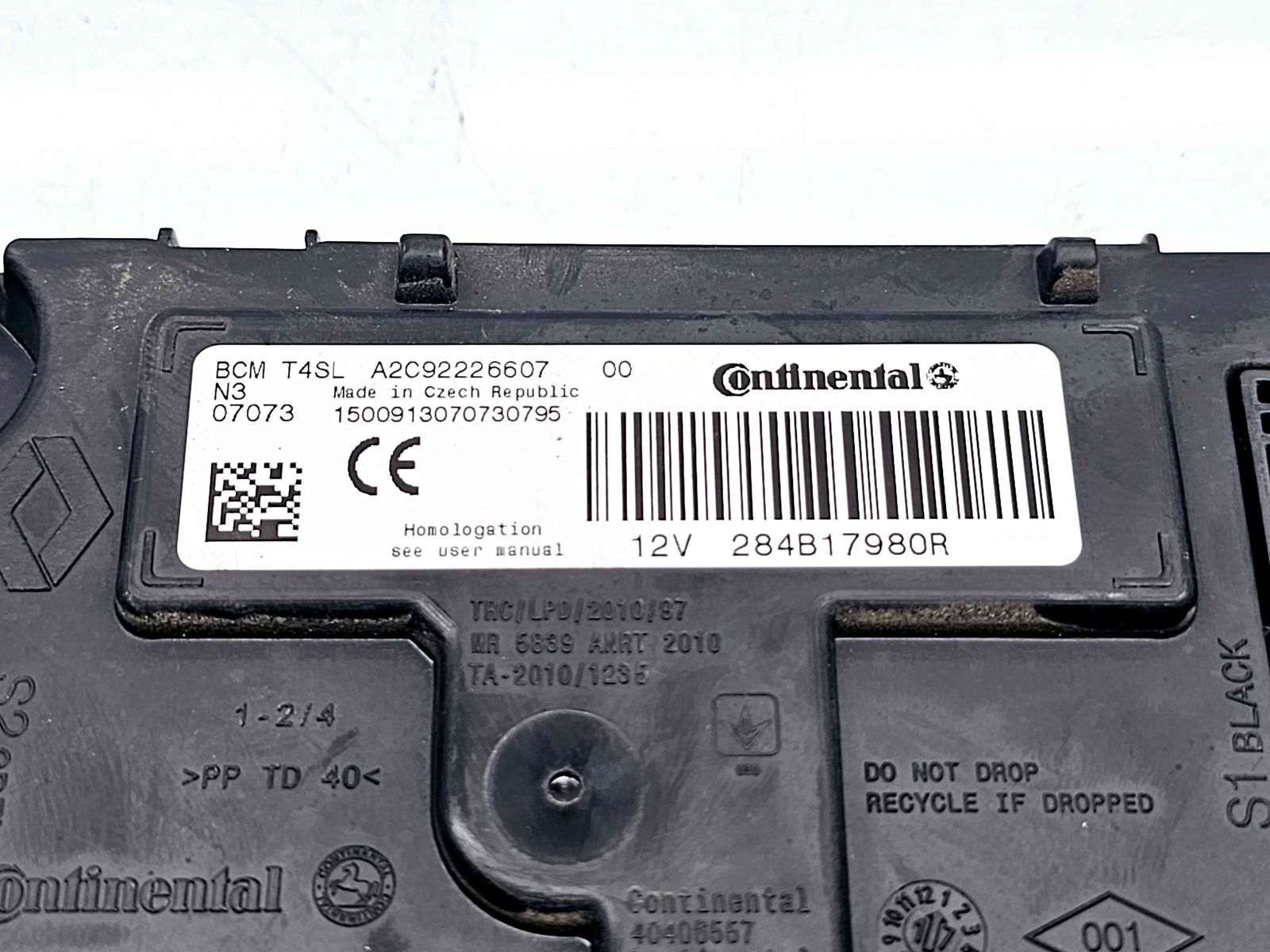 Modul confort Dacia Lodgy [Fabr 2012-prezent] 284B17980R / A2C922266