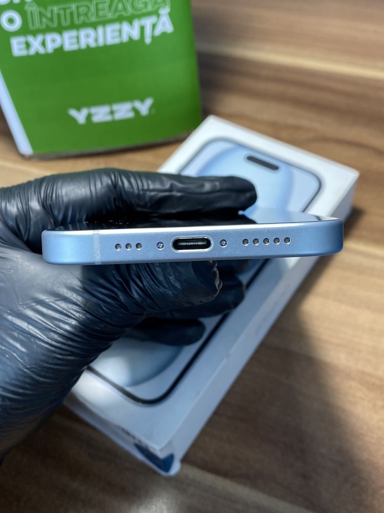iPhone 15 / 128 GB / Garanție 24 luni | Sănătate baterie 91% / Bun