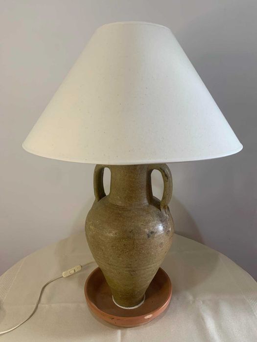 Veioza carafa din lut