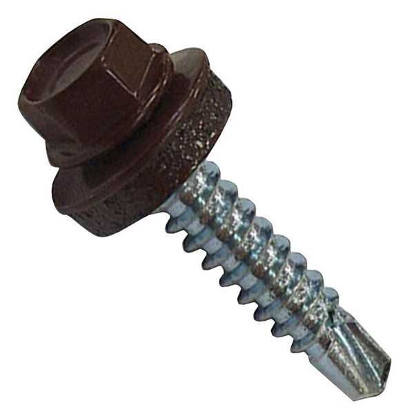 Кровельный шуруп 2.5  шоколад